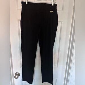 Calvin Klein black women’s every day Ponte fitted pants Size S